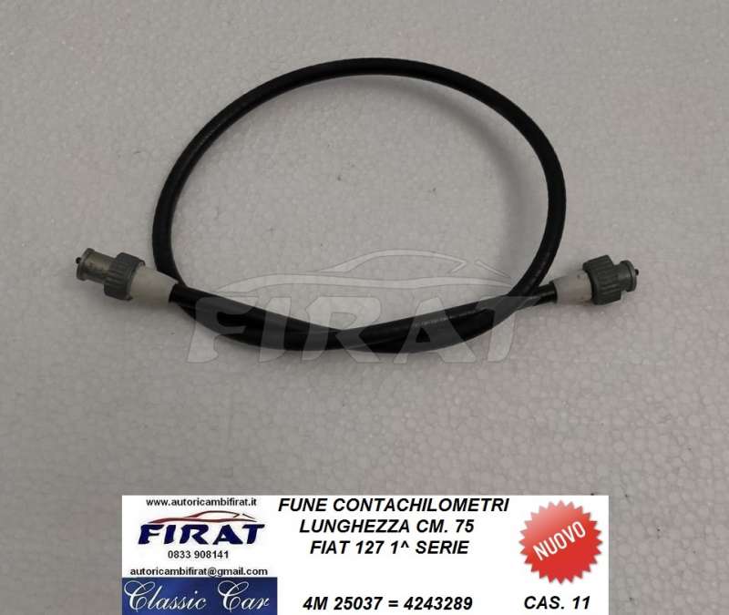 FUNE CONTACHILOMETRI FIAT 127 1 SERIE 4243289 (25037)